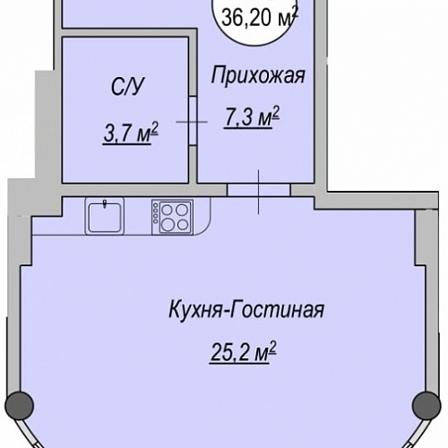 Апартаменты в п. Ольгинка